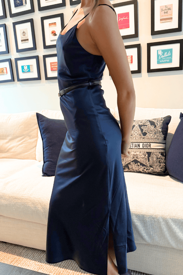 Pure Silk Bias Dress