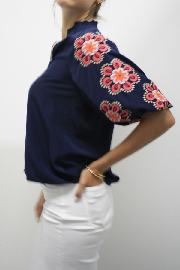 Flora Noche Blouse