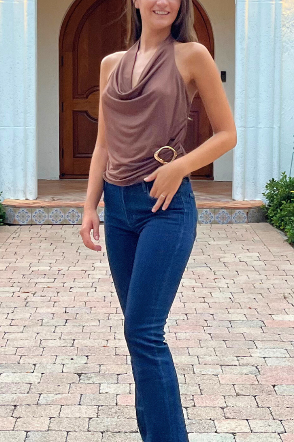 Melania Halter Top
