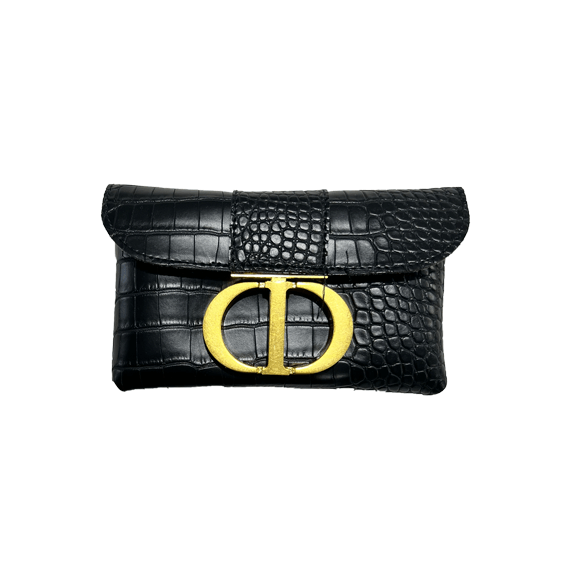 Chris D Small Flap Clutch Pookie and Sebastian