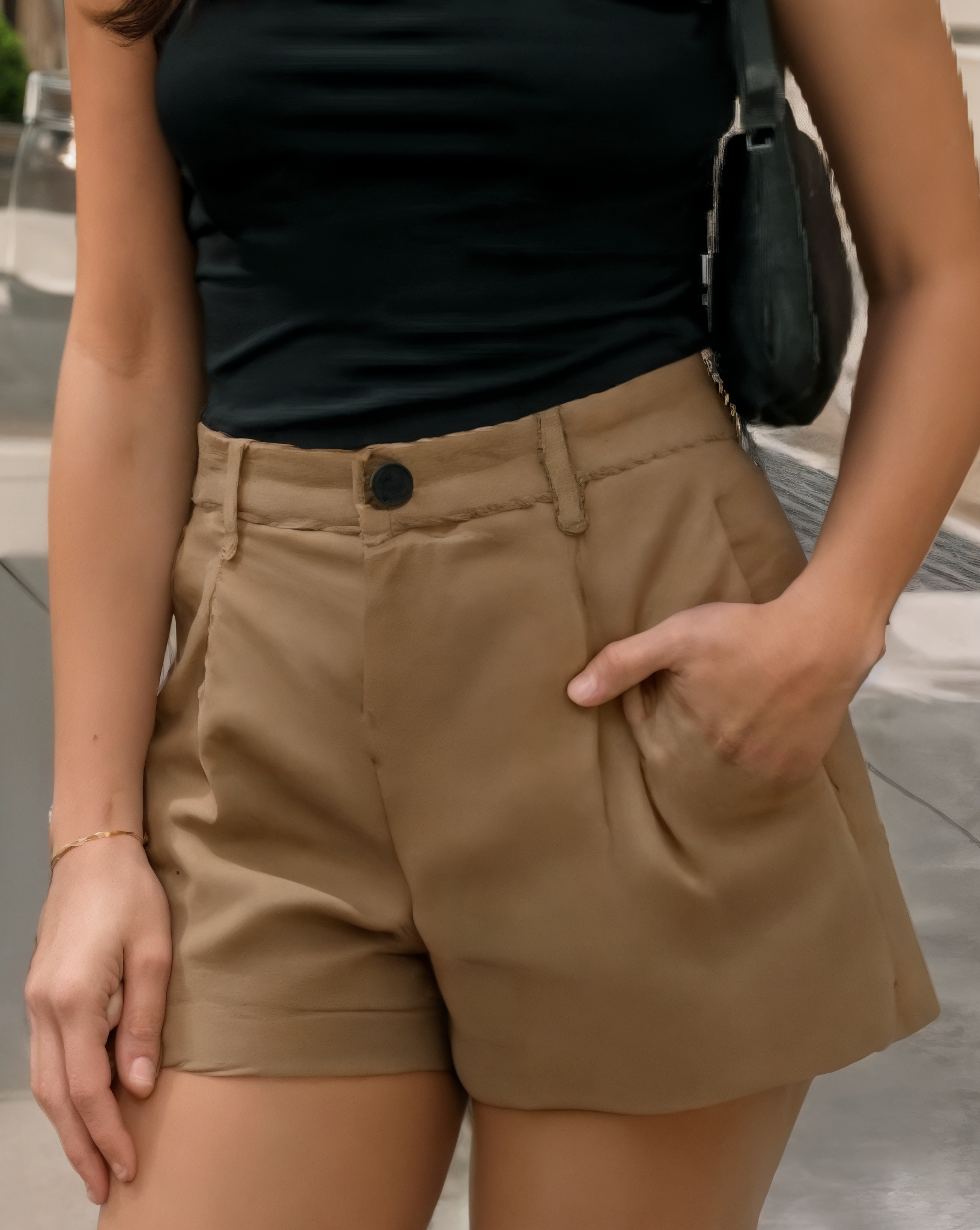 Amara Suede Shorts