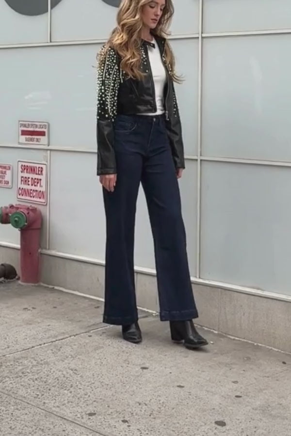 Veronica High Rise Trouser Wide