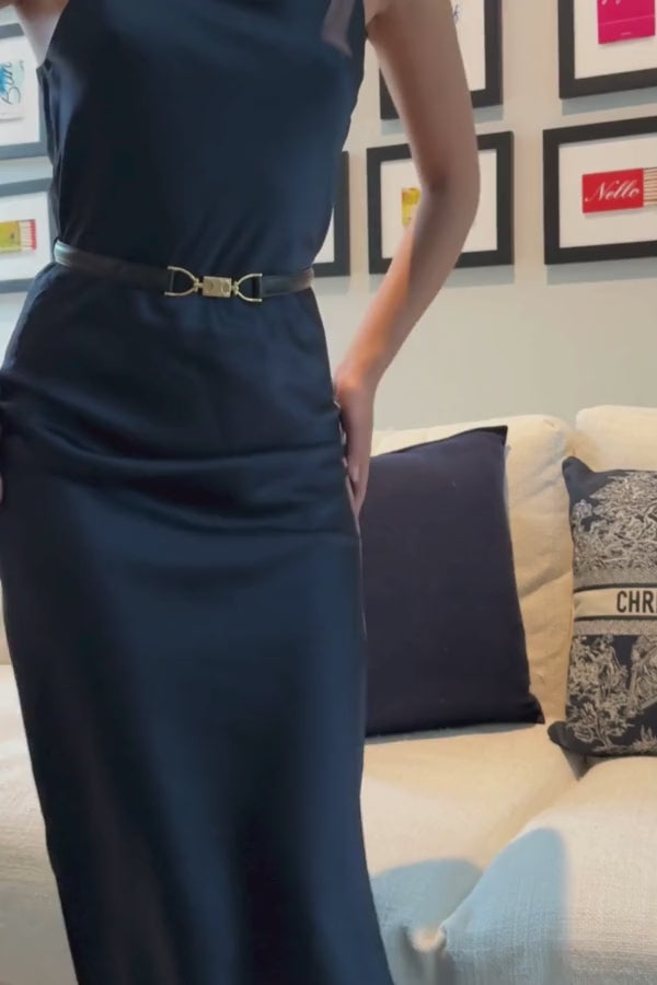 Pure Silk Bias Dress