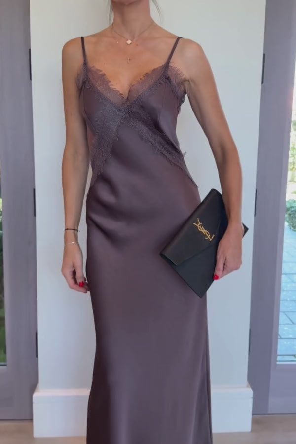 Our NYC Lace Detailed Maxi Dress