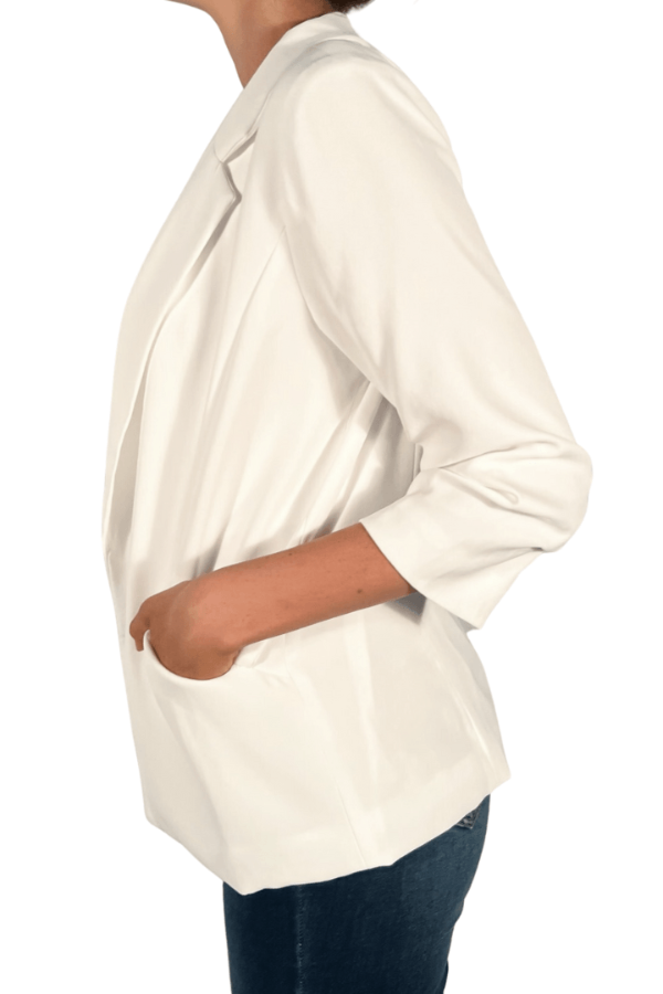 Recycled Shirred Blazer - pookie and sebastian