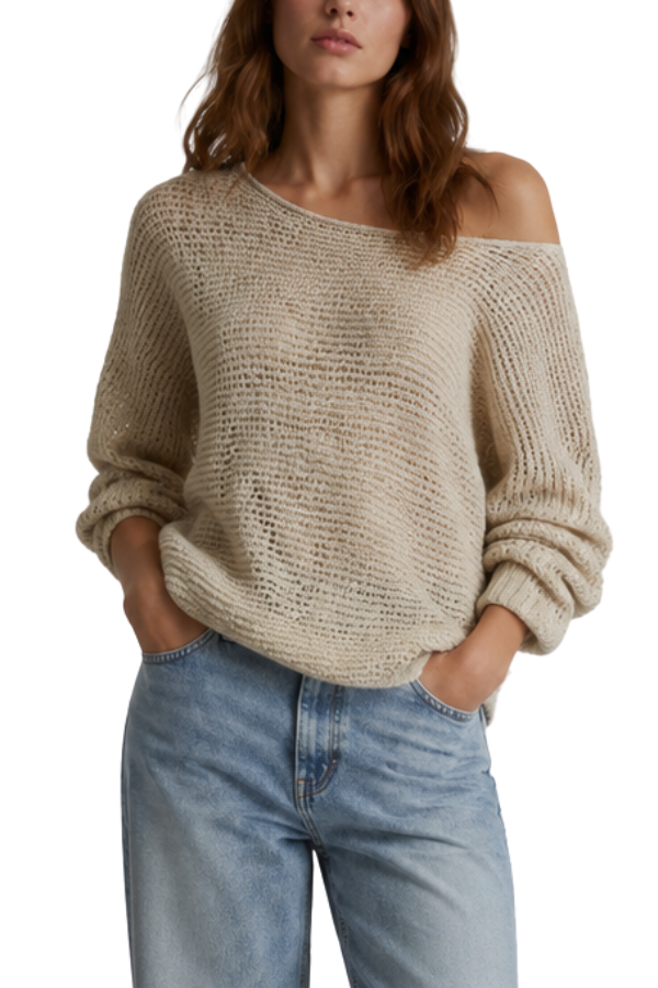 The Garage Lightly Knitted Pullover Top - pookie and sebastian