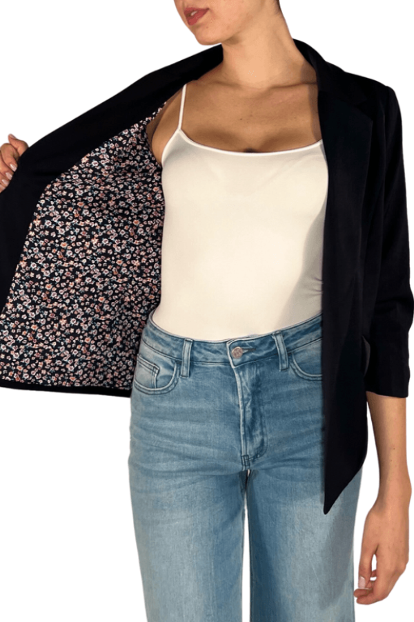 Recycled Shirred Blazer - pookie and sebastian