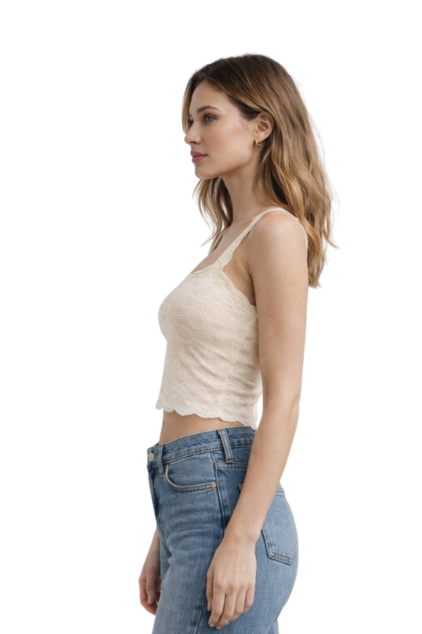 The Lilly Lace Bralette Tank Top - pookie and sebastian