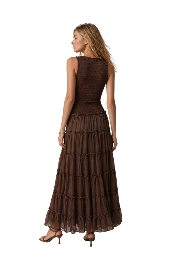 The Geri Dress With Smocked Bodice