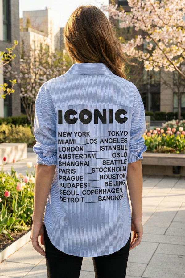 The Iconic Oversized Sandro Shirt