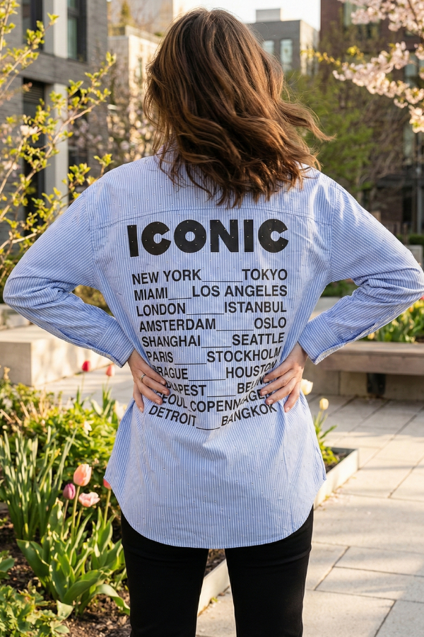 The Iconic Oversized Sandro Shirt