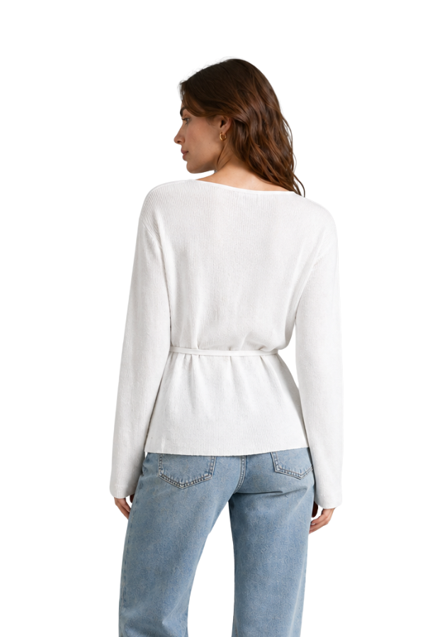 The Hannah Lightweight Cardigan With Tie Waist