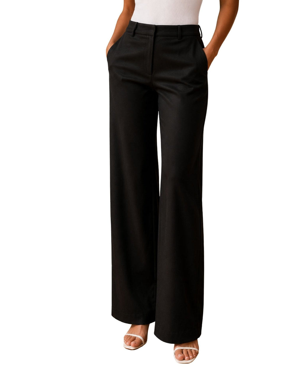 The Scarlett Leather Flare Pant - pookie and sebastian