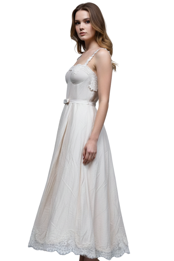 The Marina Bustier Midi Dress