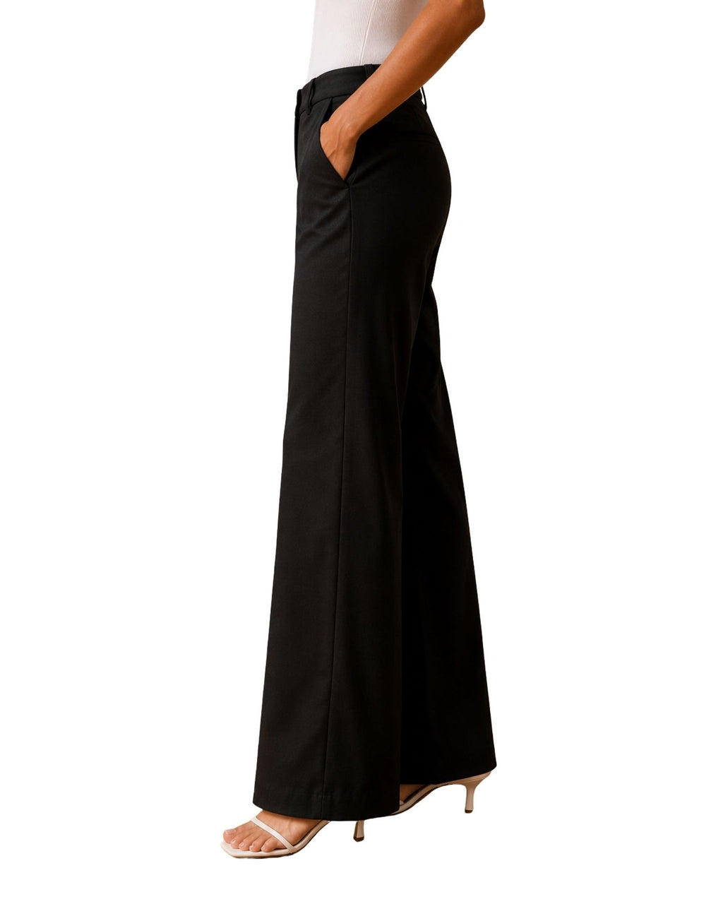 The Scarlett Leather Flare Pant - pookie and sebastian