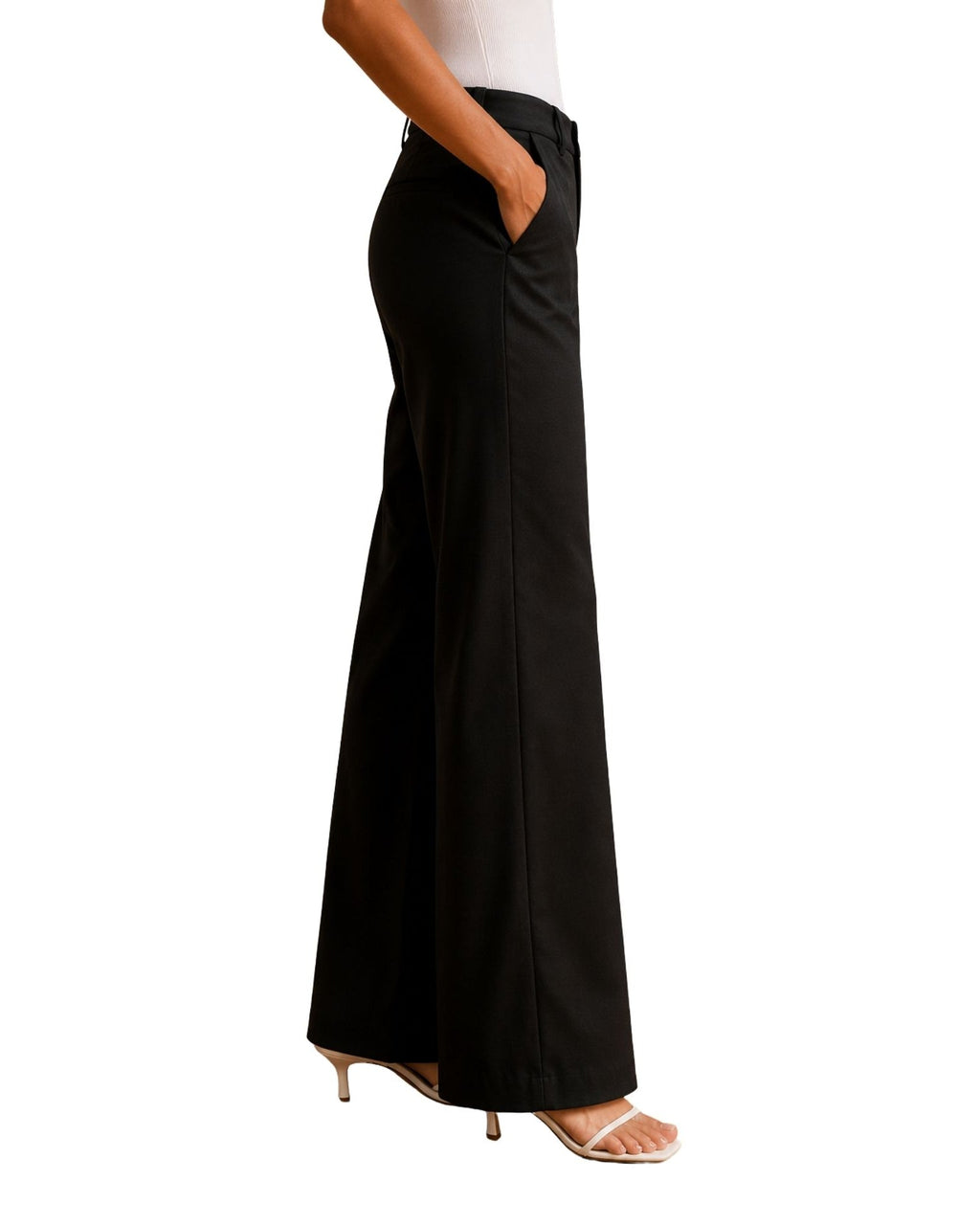 The Scarlett Leather Flare Pant - pookie and sebastian