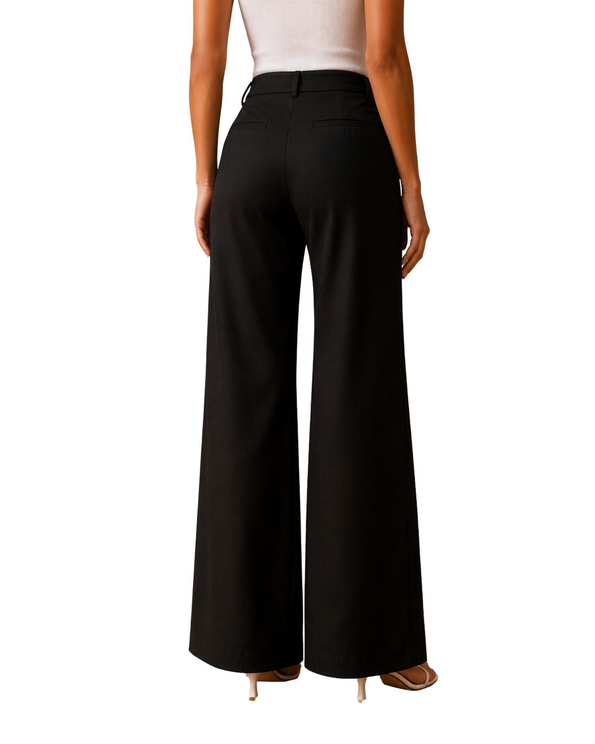 The Scarlett Leather Flare Pant - pookie and sebastian
