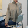 Jojo Relaxed Fit Mock Neck Sweater Pookie and Sebastian
