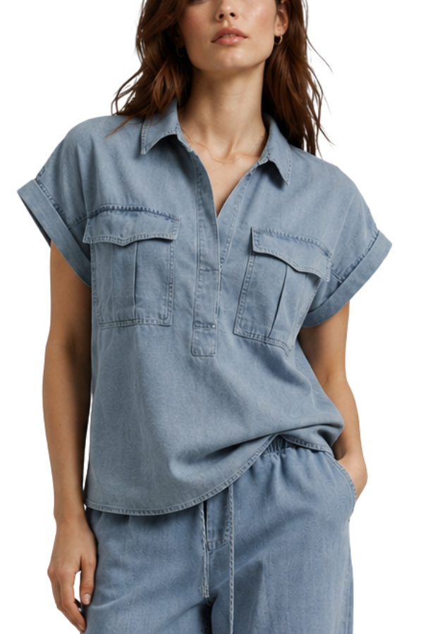 The Jill Pocket Shirt - pookie and sebastian