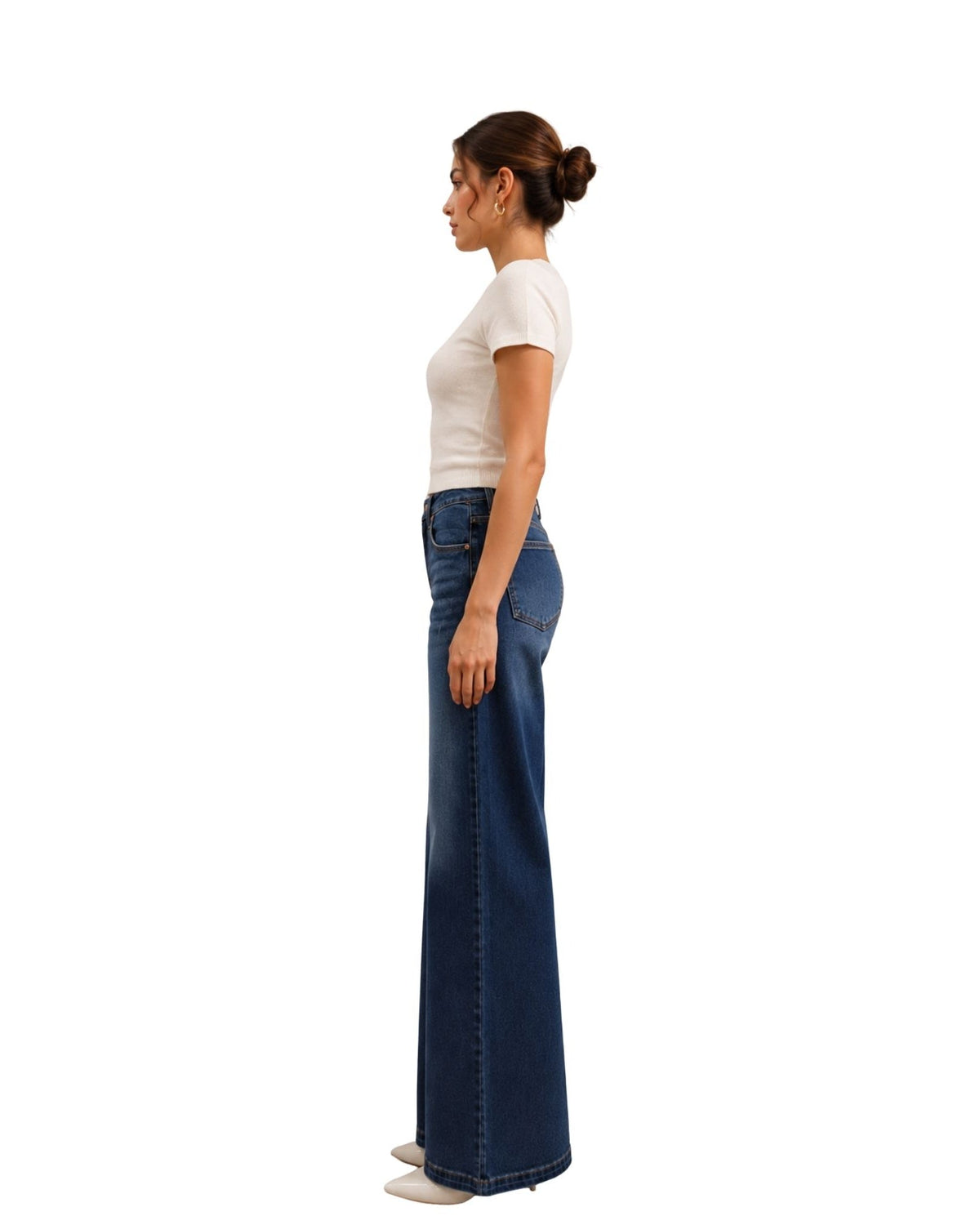 The Ivey Rolled Edge Ultra Soft Crop Sweater - pookie and sebastian