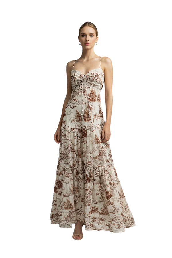 The Keys Hole Maxi Dress - pookie and sebastian