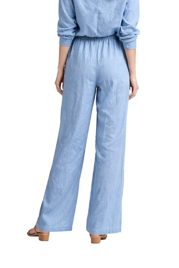 The Franny Italian Wide Leg Pants - pookie and sebastian