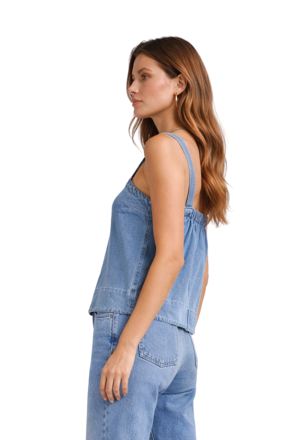 The Jane Denim Tank Top