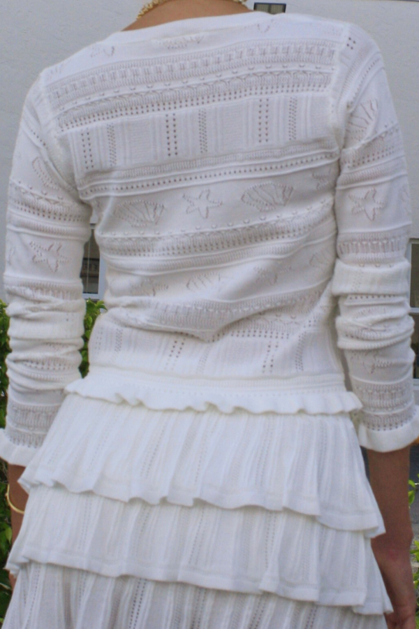 Vivienne Ruffle Cardigan