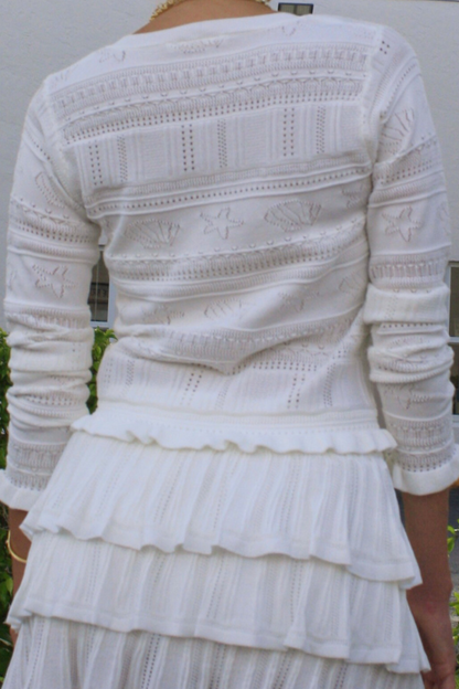 Vivienne Ruffle Cardigan