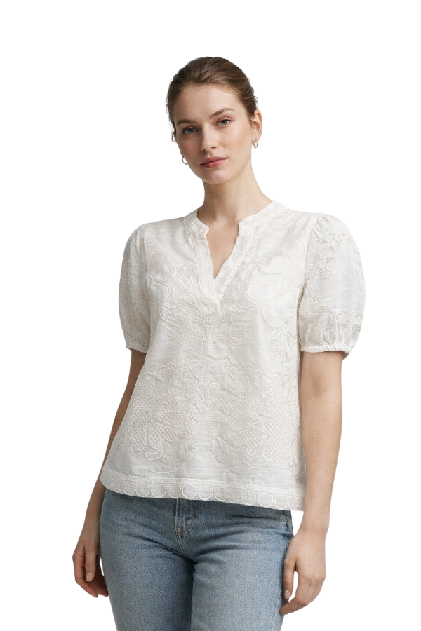 The Gabby Embroidered Blouse - pookie and sebastian