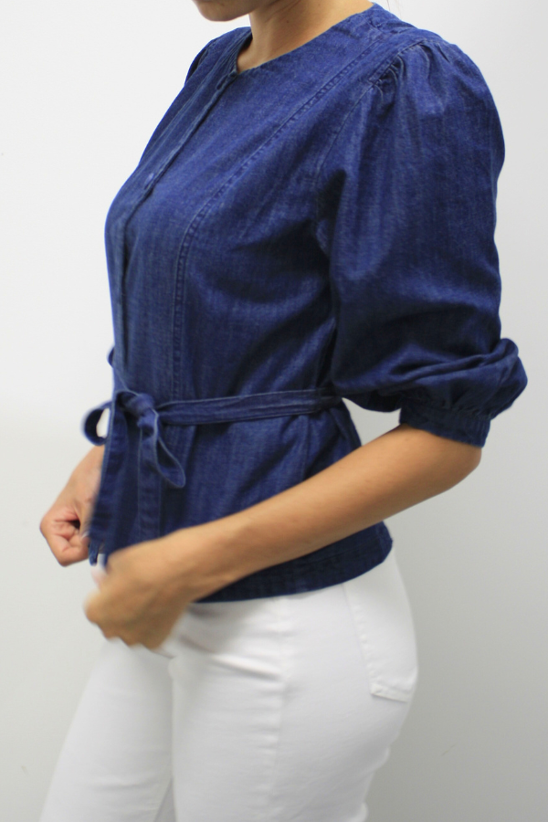 Silhouette Belted Blouse