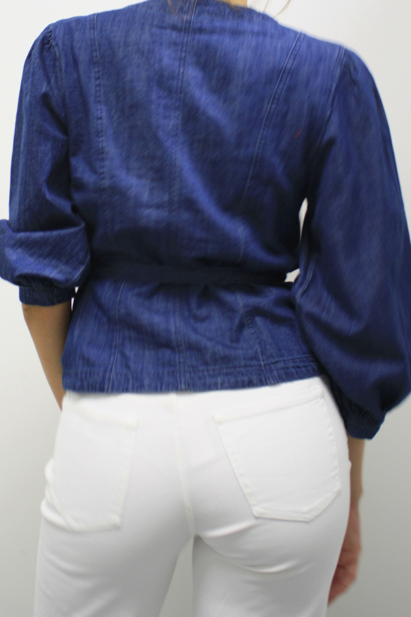 Silhouette Belted Blouse