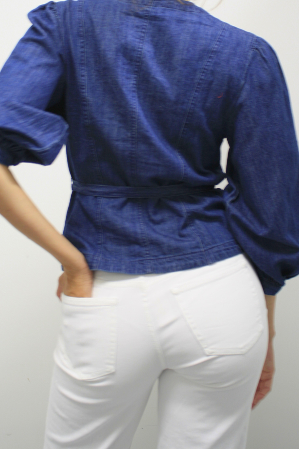 Silhouette Belted Blouse