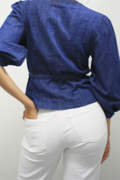 Silhouette Belted Blouse