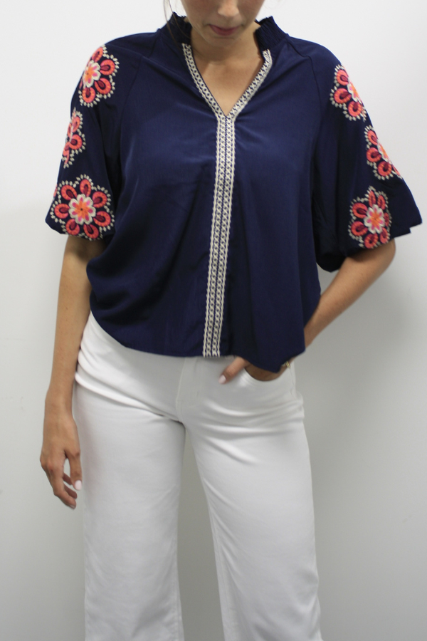 Flora Noche Blouse