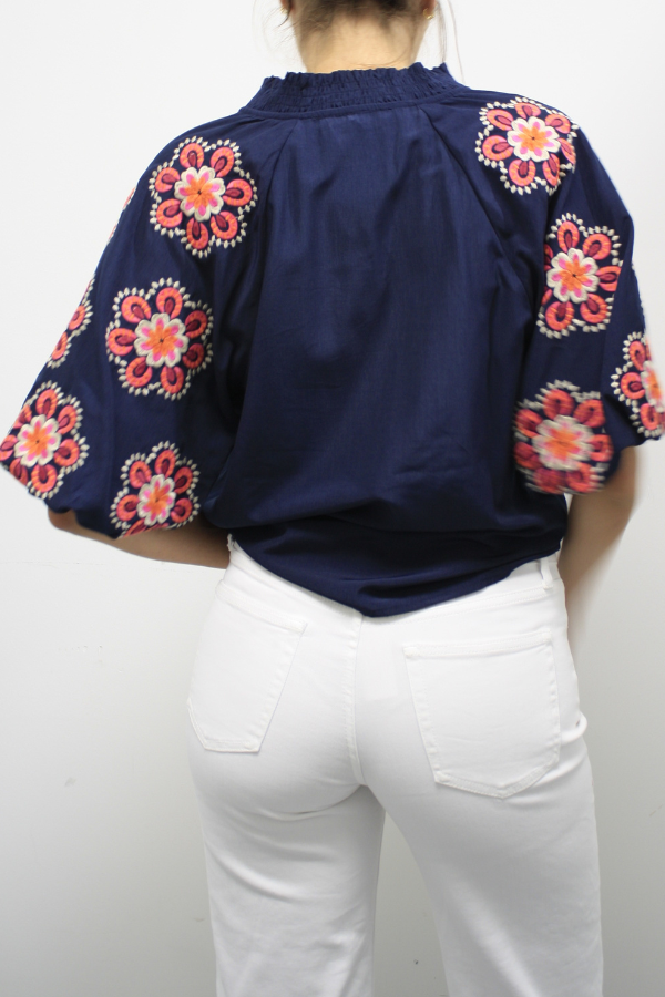 Flora Noche Blouse