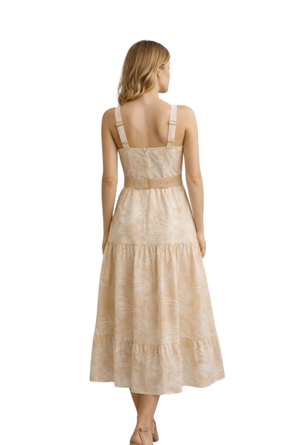 The Amalfi Embroidery Dress With A Belt - pookie and sebastian