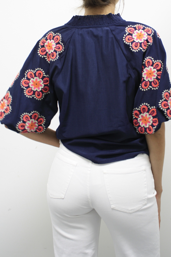 Flora Noche Blouse