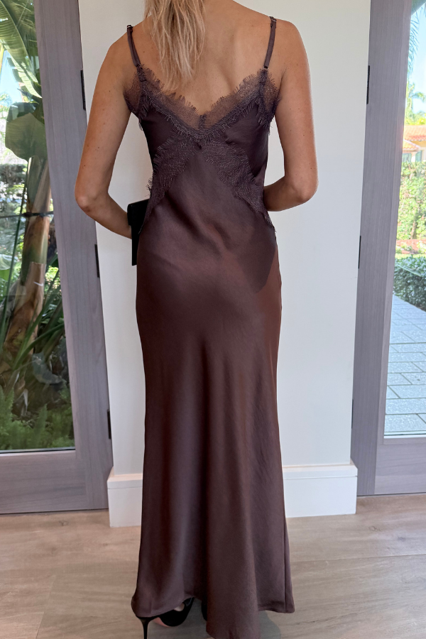 Our NYC Lace Detailed Maxi Dress