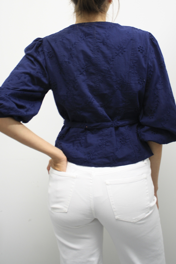 Floral Eyelet Cover-Up