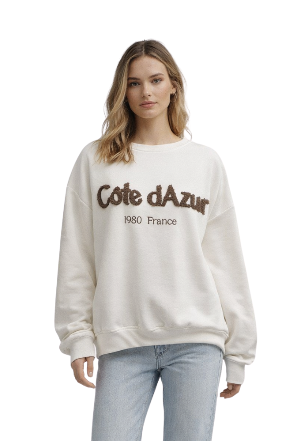 The Cote D'Azur Italian Sweatshirt