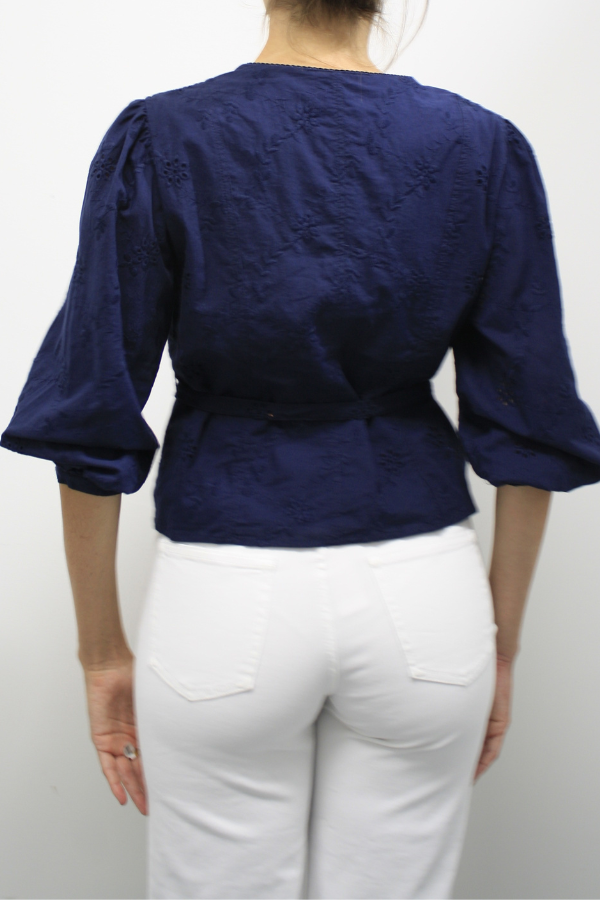 Floral Eyelet Cover-Up