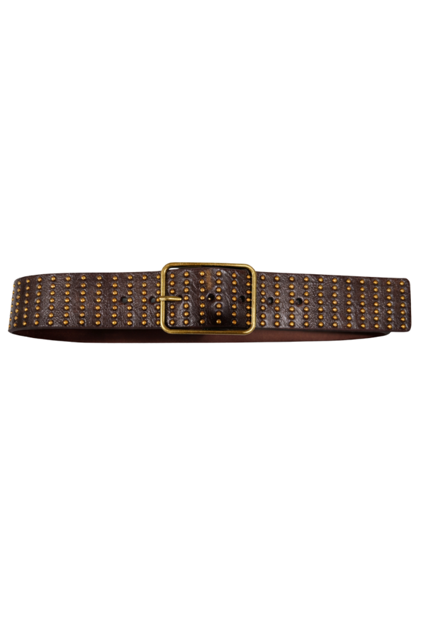 The Stud Genuine Leather Belt
