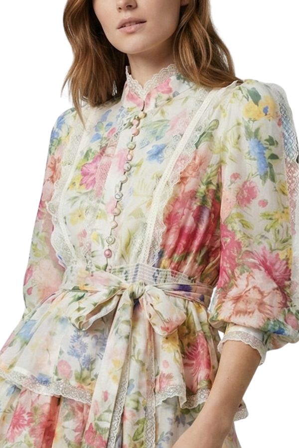 The April Floral Dress