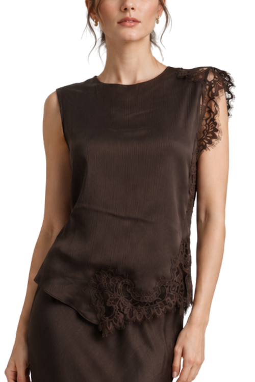 The Diana Mixed Lace Blouse – pookie & sebastian