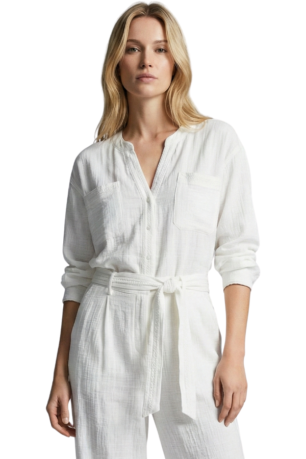 The White Willow Lace-Trimmed Top - pookie and sebastian