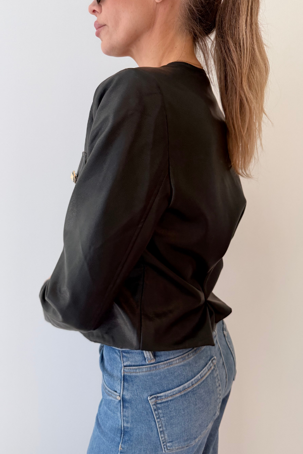 Celin golden button jacket