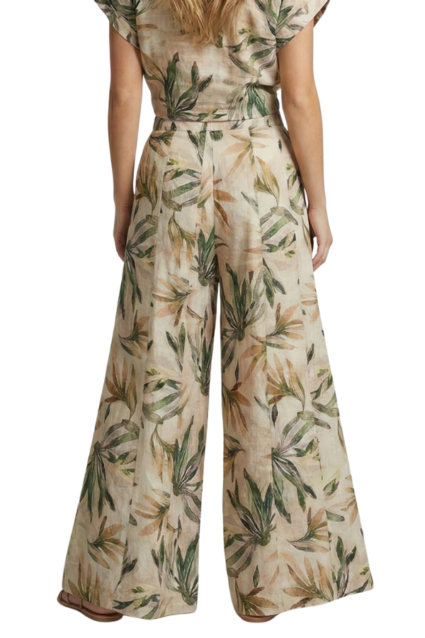 The Isabella Coastal Long Wide Pants - pookie and sebastian