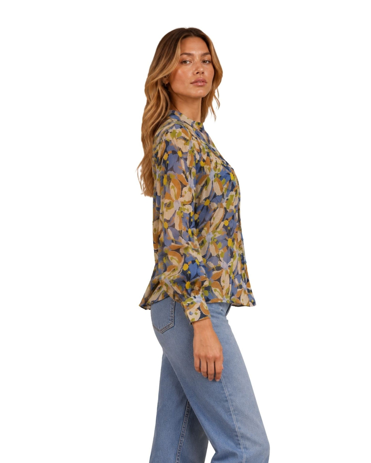 The Maricela Button Down Blouse - pookie and sebastian