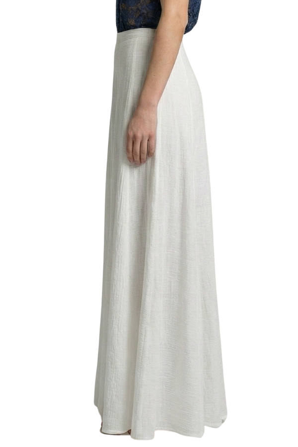 The White Willow Pleated Detail Skirt